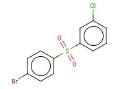 1-<span class='lighter'>溴</span>-4-[(3-氯苯基) 磺酰<span class='lighter'>基</span>]-<span class='lighter'>苯</span>