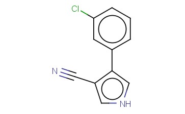 4-(3-CHLOROPHENYL)-1H-PYRROLE-3-CARBONITRILE
