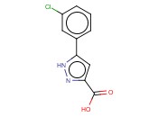 5-(3-氯苯基)-1氢-<span class='lighter'>吡唑</span>-3-甲酸