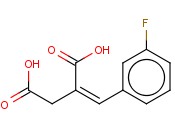 2-(3-FLUORO-BENZYLIDENE)-<span class='lighter'>SUCCINIC</span> ACID