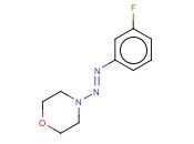 4-[(3-FLUOROPHENYL)<span class='lighter'>AZO</span>]-MORPHOLINE