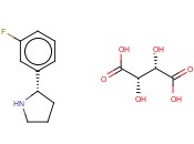 (S)-2-(3-FLUOROPHENYL)PYRROLIDINE D-<span class='lighter'>TARTRATE</span>