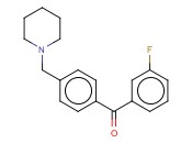<span class='lighter'>3-FLUORO-4</span>'-<span class='lighter'>PIPERIDINOMETHYL</span> <span class='lighter'>BENZOPHENONE</span>