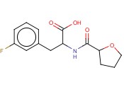 3-FLUORO-N-(<span class='lighter'>TETRAHYDROFURAN</span>-2-YLCARBONYL)PHENYLALANINE