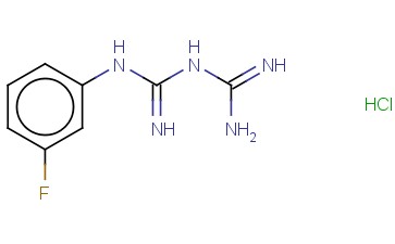 1-(3-<span class='lighter'>氟</span>苯基)双胍<span class='lighter'>盐酸盐</span>