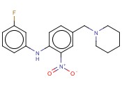 N-(3-<span class='lighter'>氟</span>苯基)-2-硝基-4-(1-哌啶基甲基)<span class='lighter'>苯胺</span>