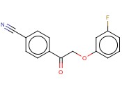 4-[2-(3-FLUOROPHENOXY)<span class='lighter'>ACETYL</span>]BENZONITRILE