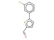 5-(3-FLUOROPHENYL)THIOPHENE-2-<span class='lighter'>CARBALDEHYDE</span>