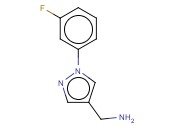 4-(<span class='lighter'>氨基</span>甲基)-1-(3-氟苯基)<span class='lighter'>吡唑</span>