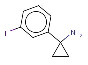 1-(3-碘苯基)-环<span class='lighter'>丙</span><span class='lighter'>胺</span>