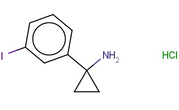 1-(3-碘苯基)-环<span class='lighter'>丙</span><span class='lighter'>胺</span>盐酸盐