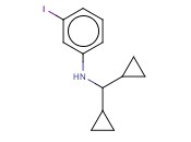 N-(DICYCLOPROPYLMETHYL)-<span class='lighter'>3-IODOANILINE</span>
