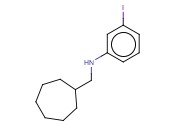 N-(CYCLOHEPTYLMETHYL)-<span class='lighter'>3-IODOANILINE</span>