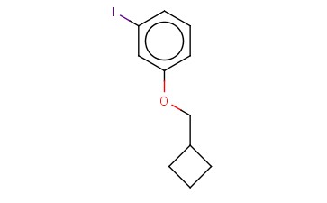1-(CYCLOBUTYLMETHOXY)-3-<span class='lighter'>IODOBENZENE</span>