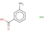 3-<span class='lighter'>氨基苯甲酸盐酸盐</span>