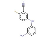 5-[(3-AMINOPHENYL)AMINO]-<span class='lighter'>2-FLUOROBENZONITRILE</span>