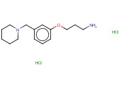 3-[3-(1-哌啶甲基)苯氧基]-1-<span class='lighter'>丙</span><span class='lighter'>胺</span>-二氯<span class='lighter'>盐酸盐</span>(9CI)
