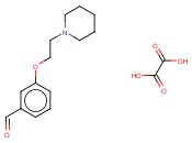 3-[2-(1-哌啶<span class='lighter'>基</span>)乙氧基]<span class='lighter'>苯</span><span class='lighter'>甲醛</span>草酸酯 1HCL