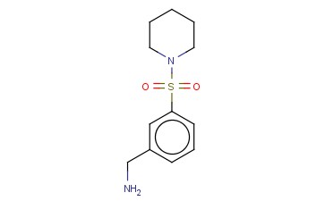 [3-(PIPERIDINE-1-SULFONYL)PHENYL]METHANAMINE