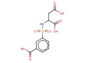 2-(3-CARBOXY-BENZENESULFONYLAMINO)-<span class='lighter'>SUCCINIC</span> ACID