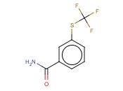 3-[(<span class='lighter'>TRIFLUOROMETHYL</span>)SULFANYL]BENZAMIDE