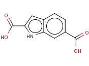 1H-INDOLE-<span class='lighter'>2,6</span>-DICARBOXYLIC ACID