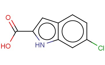 6-<span class='lighter'>氯</span><span class='lighter'>吲哚</span>-2-<span class='lighter'>羧酸</span>