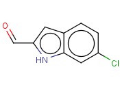 <span class='lighter'>1H-INDOLE-2-CARBOXALDEHYDE</span>, <span class='lighter'>6-CHLORO-</span>