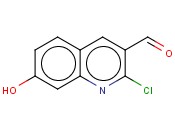 2-CHLORO-7-<span class='lighter'>HYDROXYQUINOLINE</span>-3-CARBALDEHYDE