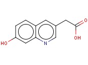 7-<span class='lighter'>HYDROXYQUINOLINE</span>-3-ACETIC ACID