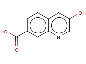 3-<span class='lighter'>HYDROXYQUINOLINE</span>-7-CARBOXYLIC ACID