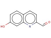 7-<span class='lighter'>HYDROXYQUINOLINE</span>-2-CARBOXALDEHYDE