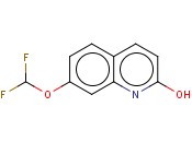 7-(DIFLUOROMETHOXY)-2-<span class='lighter'>HYDROXYQUINOLINE</span>