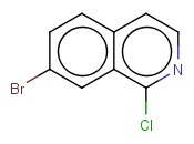 7-<span class='lighter'>溴</span>-1-<span class='lighter'>氯</span>异喹啉