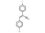 (E)-4-<span class='lighter'>氯</span>-α-(4-<span class='lighter'>氟</span><span class='lighter'>苯基</span>)肉桂<span class='lighter'>腈</span>