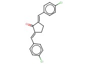 2,5-BIS-(4-CHLORO-BENZYLIDENE)-CYCLOPENTANONE