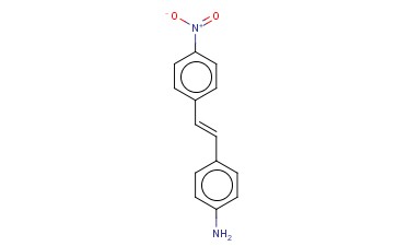 <span class='lighter'>对</span>(<span class='lighter'>对</span>硝基<span class='lighter'>苯乙烯</span>基)苯胺