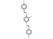 BIS-(4-BROMOBENZYLIDENE)-2-CHLORO-1,4-<span class='lighter'>PHENYLENEDIAMINE</span>