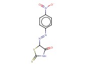 5-[(4-NITROPHENYL)<span class='lighter'>AZO</span>]-2-THIOXO-4-THIAZOLIDINONE