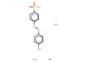 P-[(P-HYDROXYPHENYL)<span class='lighter'>AZO</span>]BENZENESULFONIC ACID SODIUM SALT