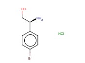 (S)-2-<span class='lighter'>Amino</span>-2-(4-bromophenyl)ethanol hydrochloride