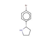 (S)-2-(4-溴苯基)<span class='lighter'>吡咯烷</span>