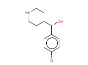 (S)-A-(4'-CHLOROPHENYL)-4-<span class='lighter'>PIPERIDINEMETHANOL</span>
