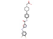 反式-4-[4-[[[5-[(3,4-二<span class='lighter'>氟</span><span class='lighter'>苯基</span>)氨基]-1,3,4-恶二唑-2-基]羰基]氨基]<span class='lighter'>苯基</span>]环己烷<span class='lighter'>乙酸</span>