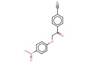 4-[2-(4-NITROPHENOXY)<span class='lighter'>ACETYL</span>]BENZONITRILE