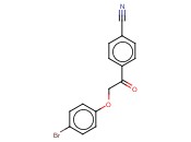 4-[2-(4-BROMOPHENOXY)<span class='lighter'>ACETYL</span>]BENZONITRILE