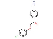 4-[2-(4-CHLOROPHENOXY)<span class='lighter'>ACETYL</span>]BENZONITRILE