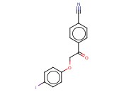 4-[2-(4-IODOPHENOXY)<span class='lighter'>ACETYL</span>]BENZONITRILE