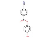 4-氰基<span class='lighter'>苯甲酸</span>-4-<span class='lighter'>羟基</span>苯<span class='lighter'>酯</span>