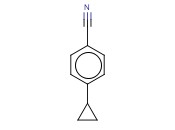 4-环丙基<span class='lighter'>苯</span><span class='lighter'>甲</span><span class='lighter'>腈</span>